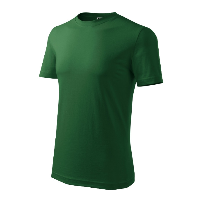 Tee-shirt homme Classic New 132 - vert bouteille