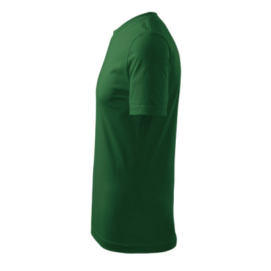 Tee-shirt homme Classic New 132 - vert bouteille
