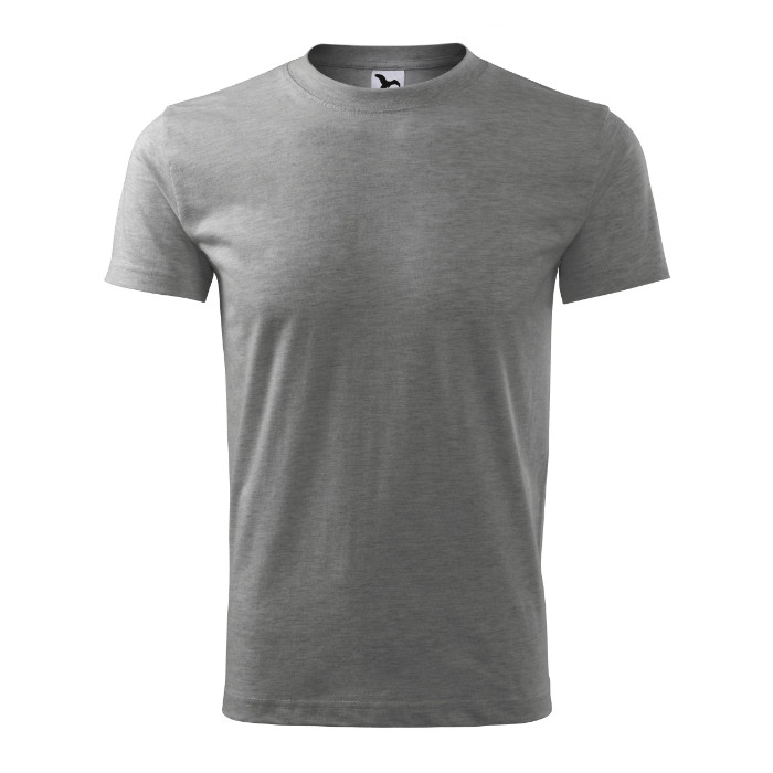 Tee-shirt homme Classic New 132 - gris chiné foncé