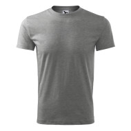 Tee-shirt homme Classic New 132 - gris chiné foncé