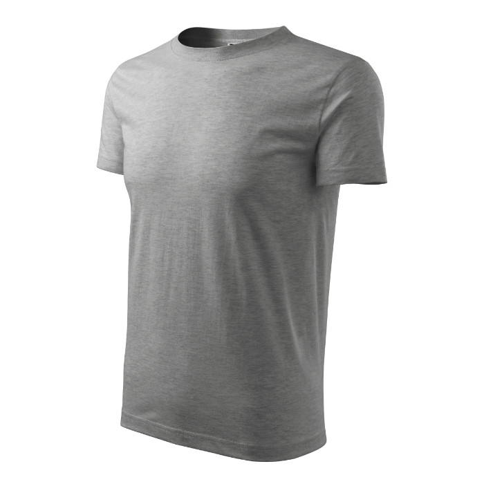 Tee-shirt homme Classic New 132 - gris chiné foncé