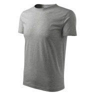 Tee-shirt homme Classic New 132 - gris chiné foncé