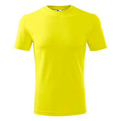 Tee-shirt homme Classic New 132 - jaune citron