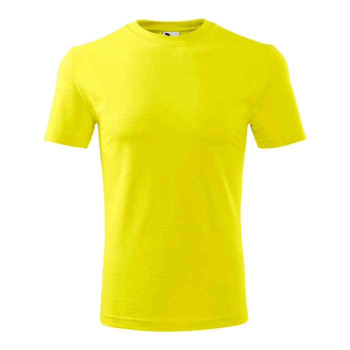 Tee-shirt homme Classic New 132 - jaune citron