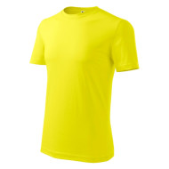 Tee-shirt homme Classic New 132 - jaune citron