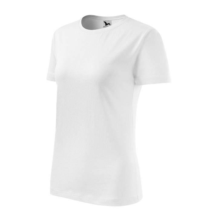 Tee-shirt femme Classic New 133 - blanc