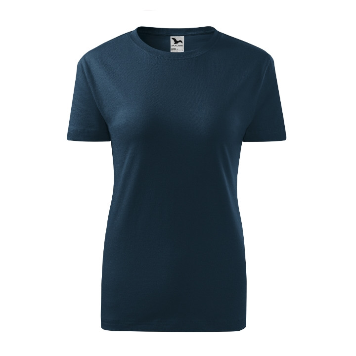 Tee-shirt femme Classic New 133 - bleu marine