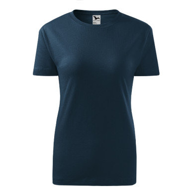 Tee-shirt femme Classic New 133 - bleu marine