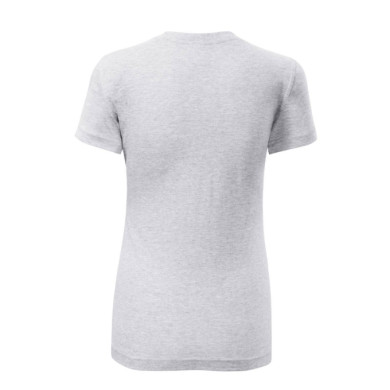 Tee-shirt femme Classic New 133 - gris chiné clair