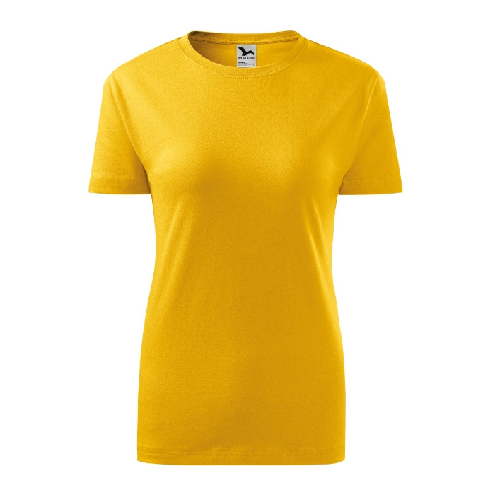 Tee-shirt femme Classic New 133 - jaune