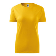 Tee-shirt femme Classic New 133 - jaune