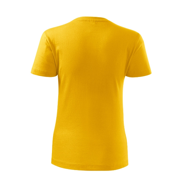 Tee-shirt femme Classic New 133 - jaune