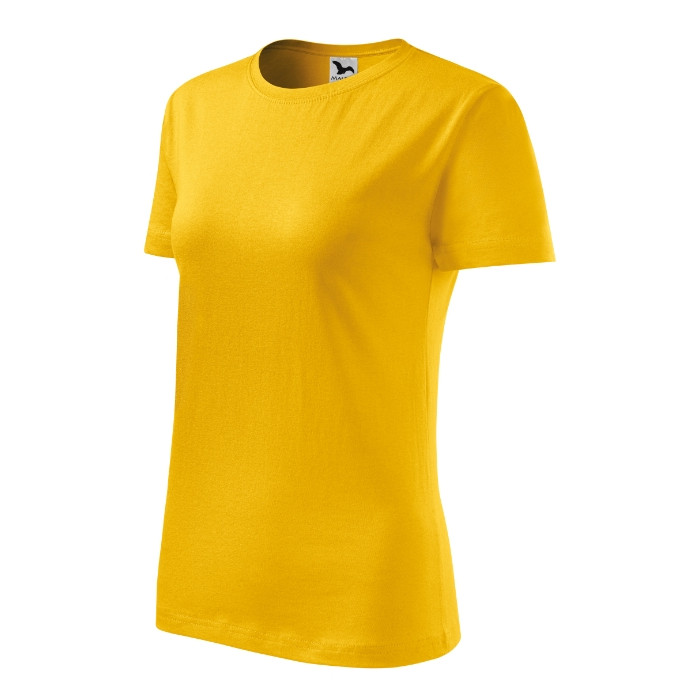 Tee-shirt femme Classic New 133 - jaune