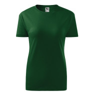 Tee-shirt femme Classic New 133 - vert bouteille