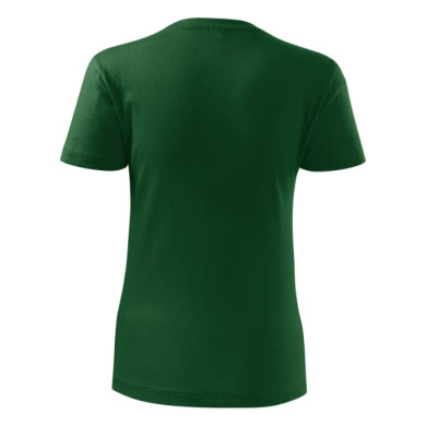 Tee-shirt femme Classic New 133 - vert bouteille
