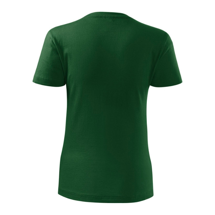Tee-shirt femme Classic New 133 - vert bouteille