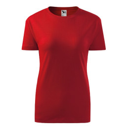 Tee-shirt femme Classic New 133 - rouge