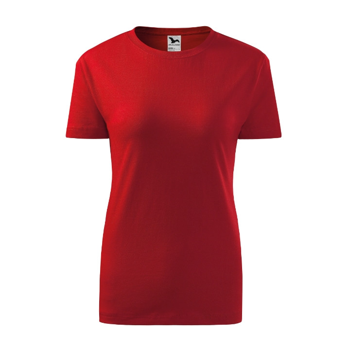 Tee-shirt femme Classic New 133 - rouge