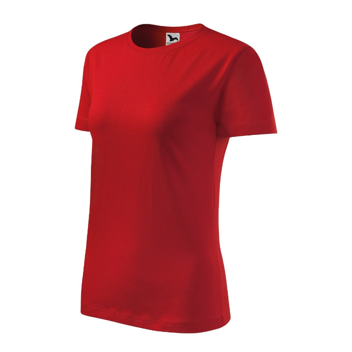 Tee-shirt femme Classic New 133 - rouge