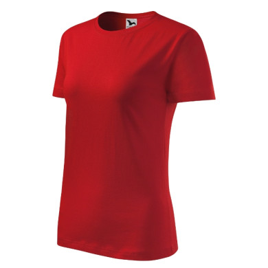 Tee-shirt femme Classic New 133 - rouge