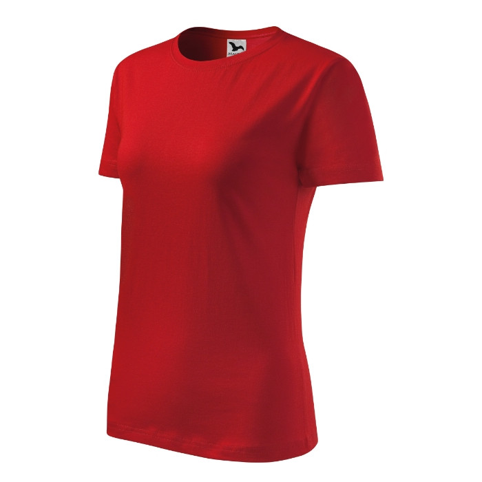 Tee-shirt femme Classic New 133 - rouge
