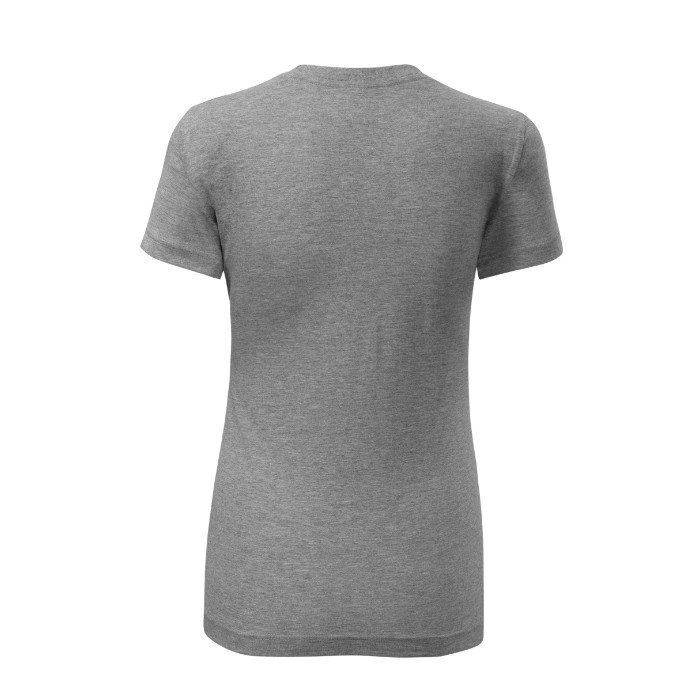 Tee-shirt femme Classic New 133 - gris chiné foncé