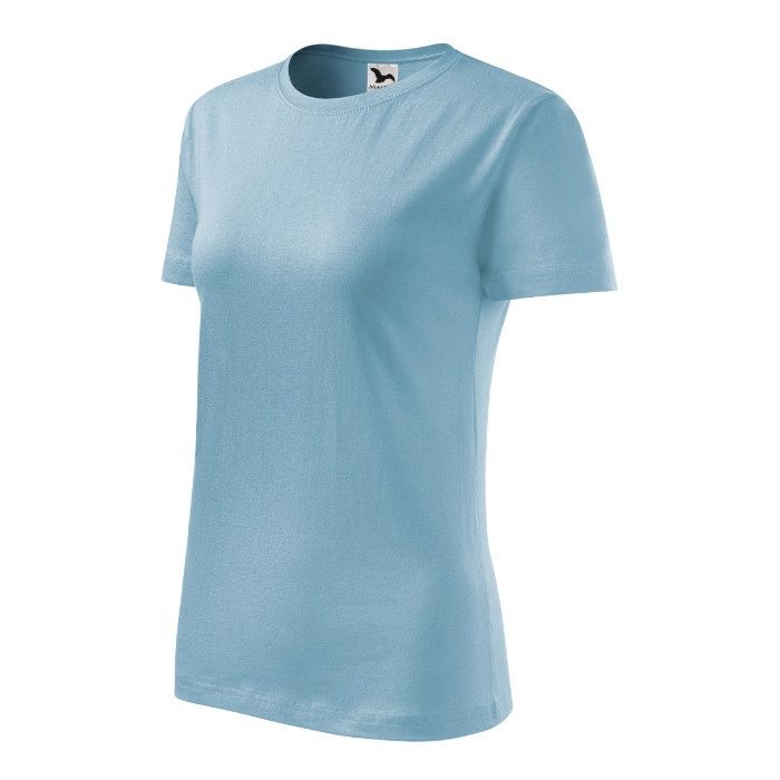 Tee-shirt femme Classic New 133 - bleu ciel