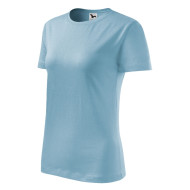 Tee-shirt femme Classic New 133 - bleu ciel