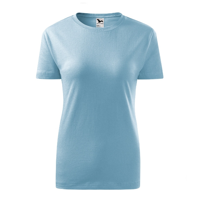 Tee-shirt femme Classic New 133 - bleu ciel