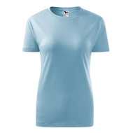 Tee-shirt femme Classic New 133 - bleu ciel