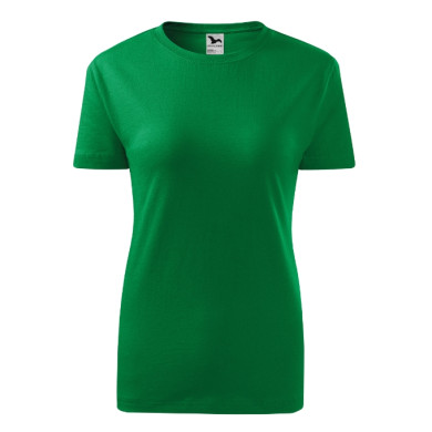 Tee-shirt femme Classic New 133 - vert moyen