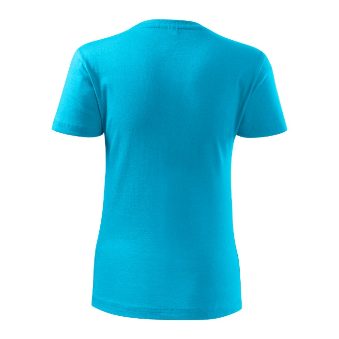 Tee-shirt femme Classic New 133 - turquoise
