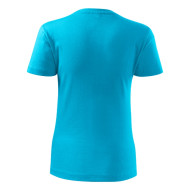 Tee-shirt femme Classic New 133 - turquoise