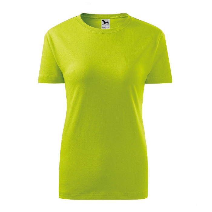 Tee-shirt femme Classic New 133 - lime