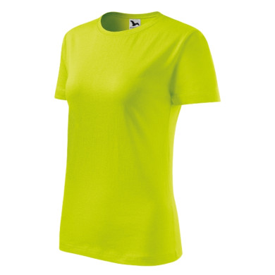 Tee-shirt femme Classic New 133 - lime