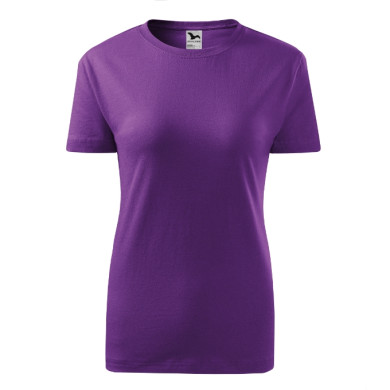Tee-shirt femme Classic New 133 - violet