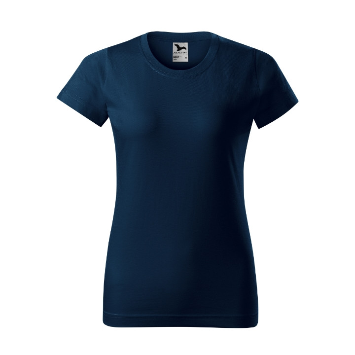 Tee-shirt femme Basic 134 - bleu marine