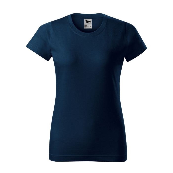 Tee-shirt femme Basic 134 - bleu marine