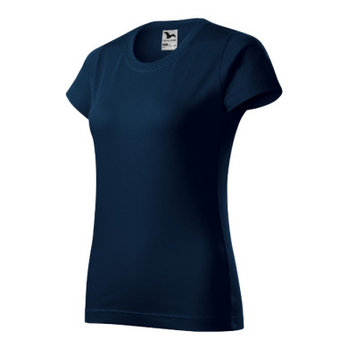 Tee-shirt femme Basic 134 - bleu marine