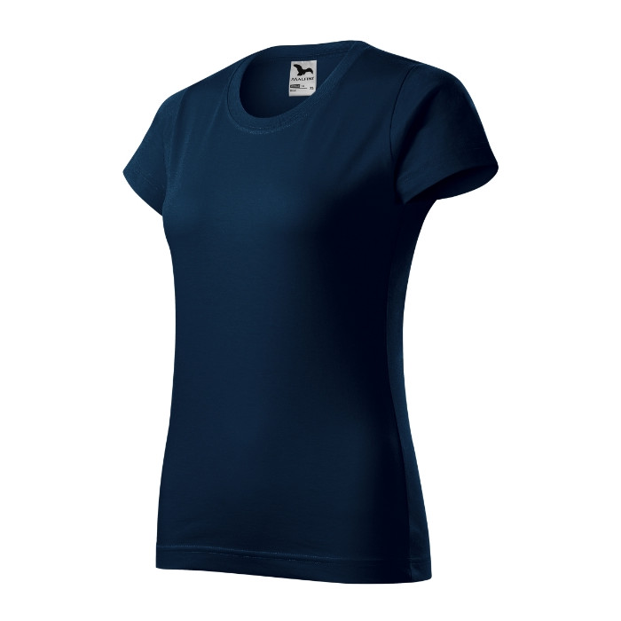 Tee-shirt femme Basic 134 - bleu marine