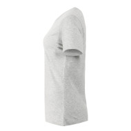 Tee-shirt femme Basic 134 - gris chiné clair