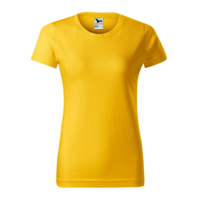 Tee-shirt femme Basic 134 - jaune