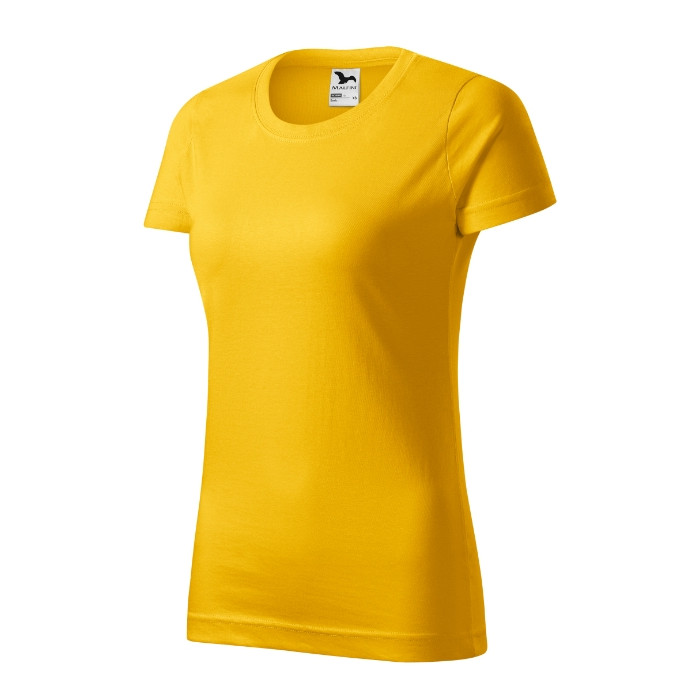Tee-shirt femme Basic 134 - jaune