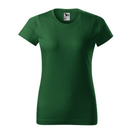 Tee-shirt femme Basic 134 - vert bouteille