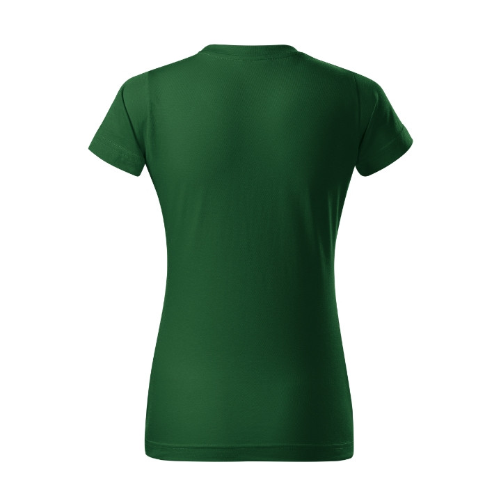 Tee-shirt femme Basic 134 - vert bouteille
