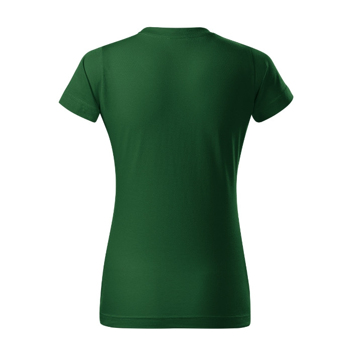 Tee-shirt femme Basic 134 - vert bouteille