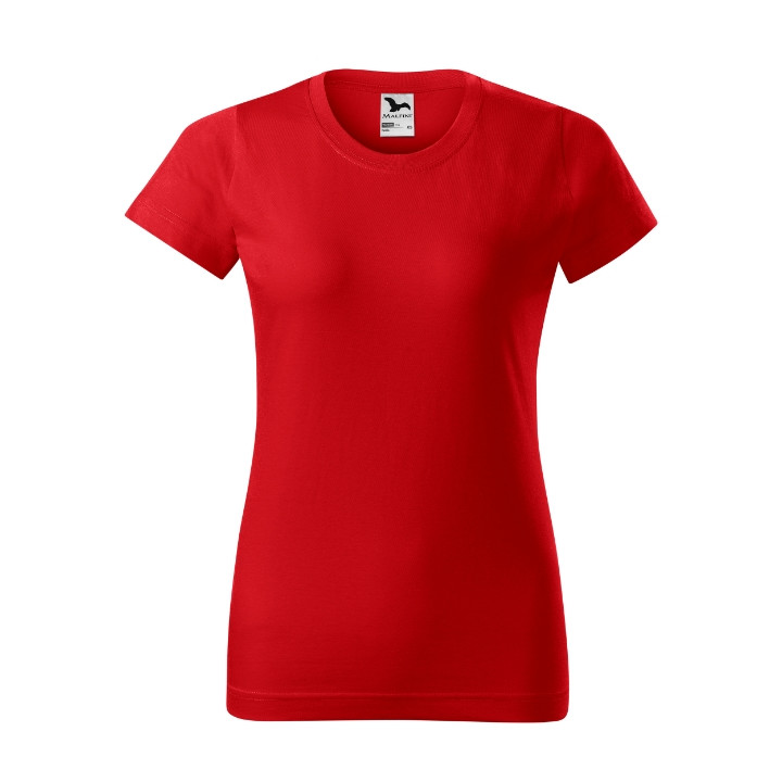 Tee-shirt femme Basic 134 - rouge
