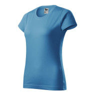 Tee-shirt femme Basic 134 - bleu azur