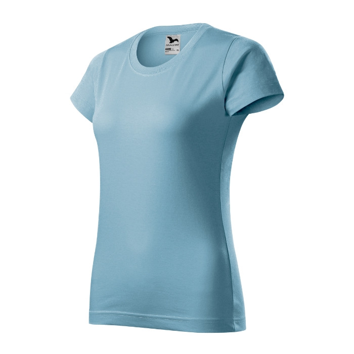 Tee-shirt femme Basic 134 - bleu ciel