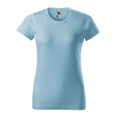 Tee-shirt femme Basic 134 - bleu ciel